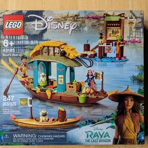 LEGO RAYA "Boun's Boat" 43185 UNOPENED